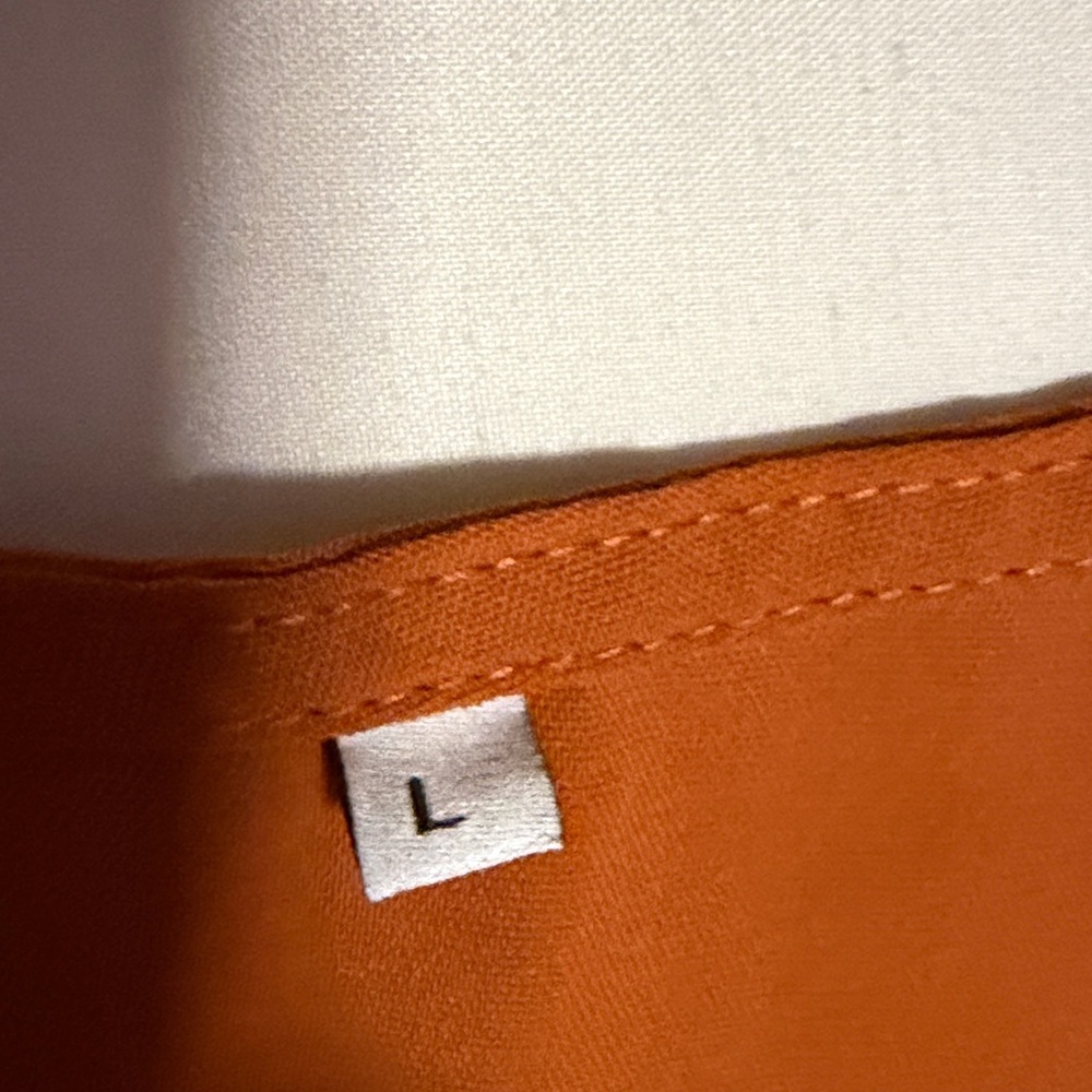 Charming Orange Rust Colored Dress - Picture 2 of 5
